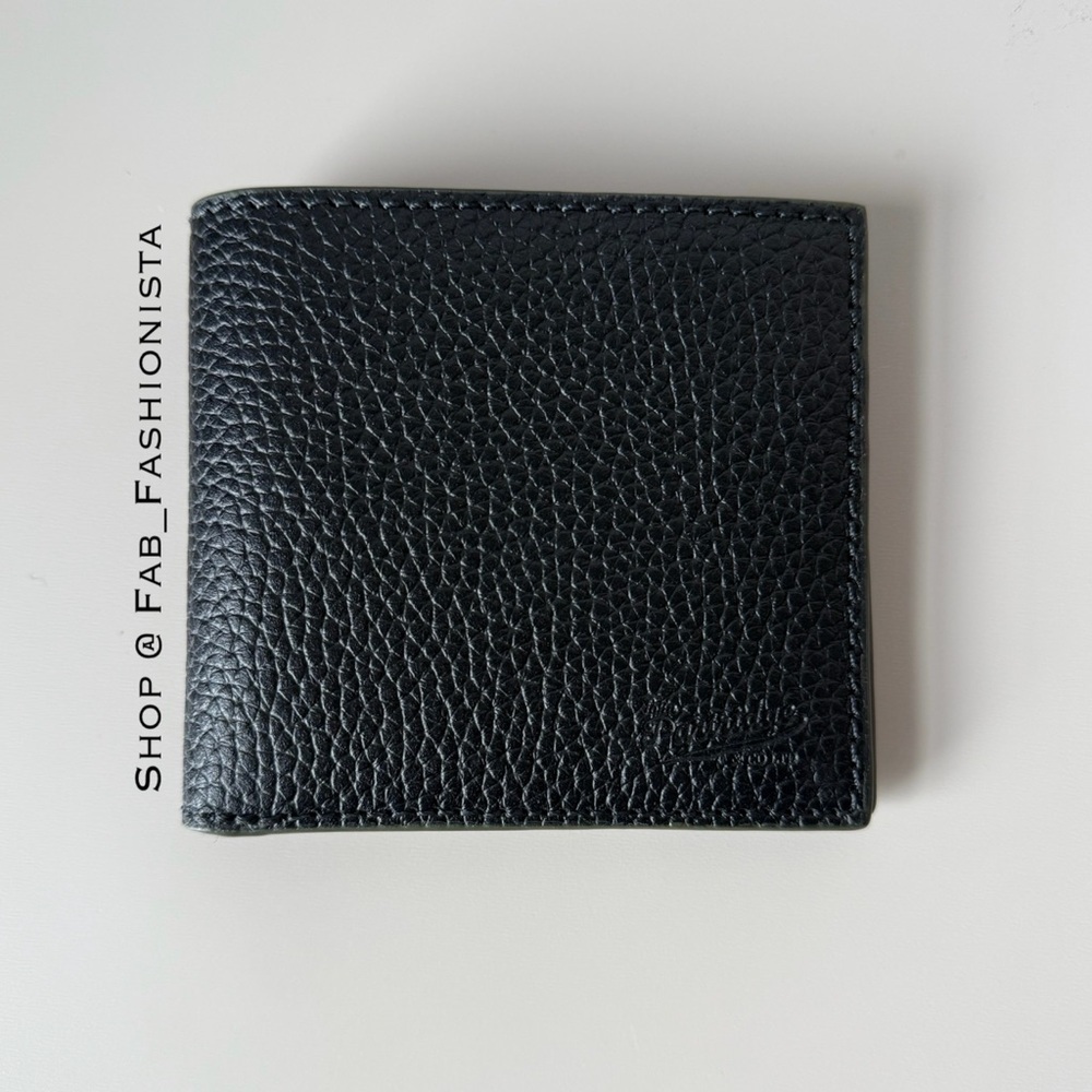 Black Leather Wallet Genuine Leather